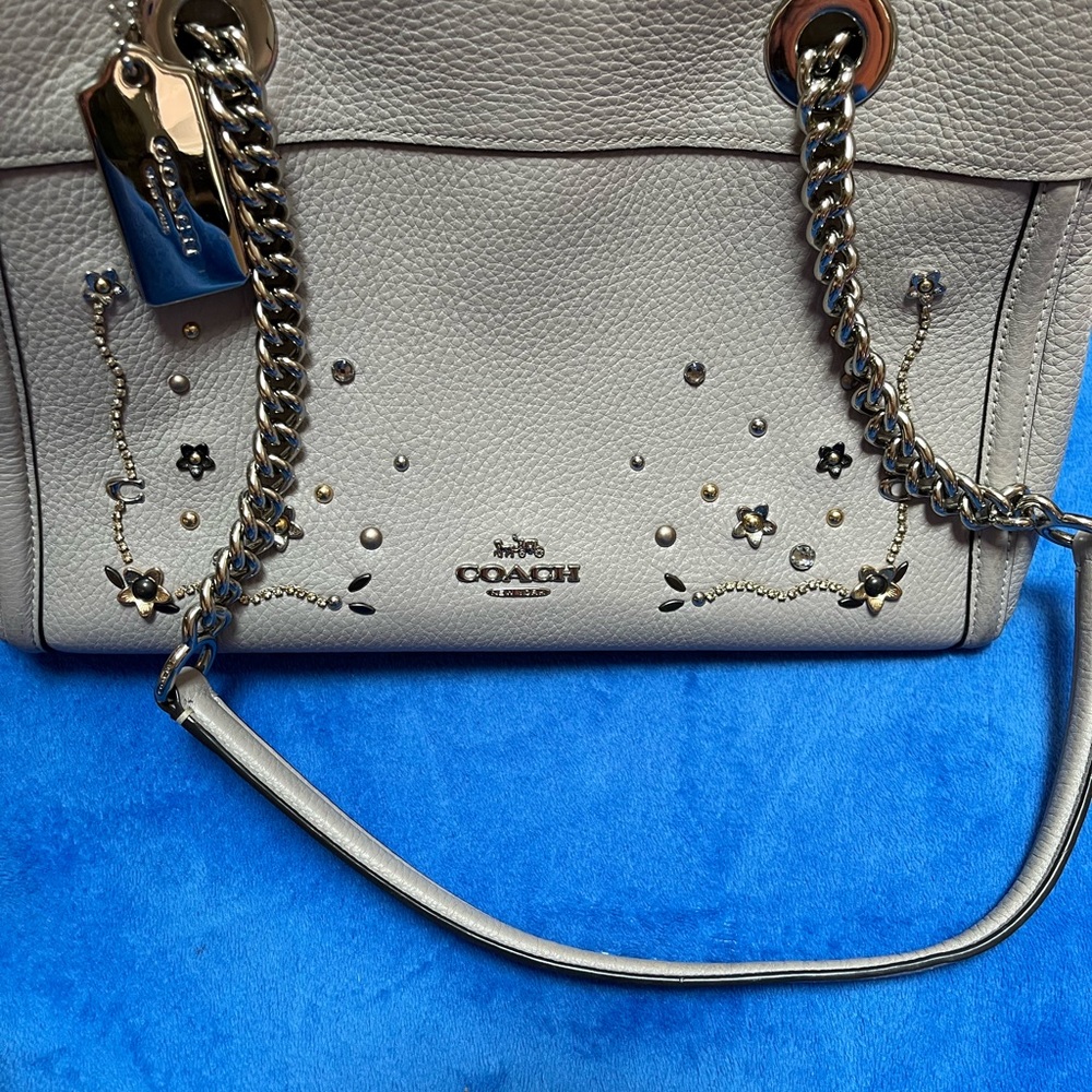 Coach Brooke Stardust in Grey Birch